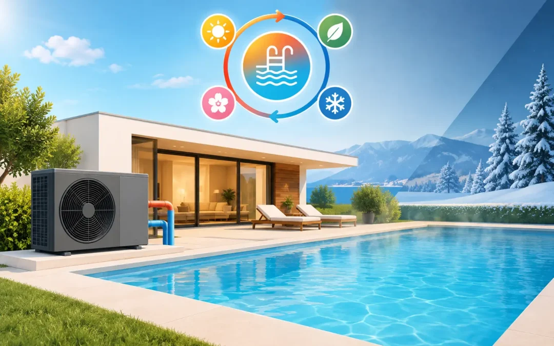Villa Havuzunu Isı Pompasıyla 12 Ay Isıtmak