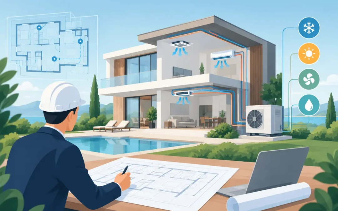 Villa İklimlendirme Sistemi Nasıl Planlanır?